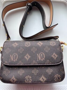 Brown Monogram Crossbody Bag